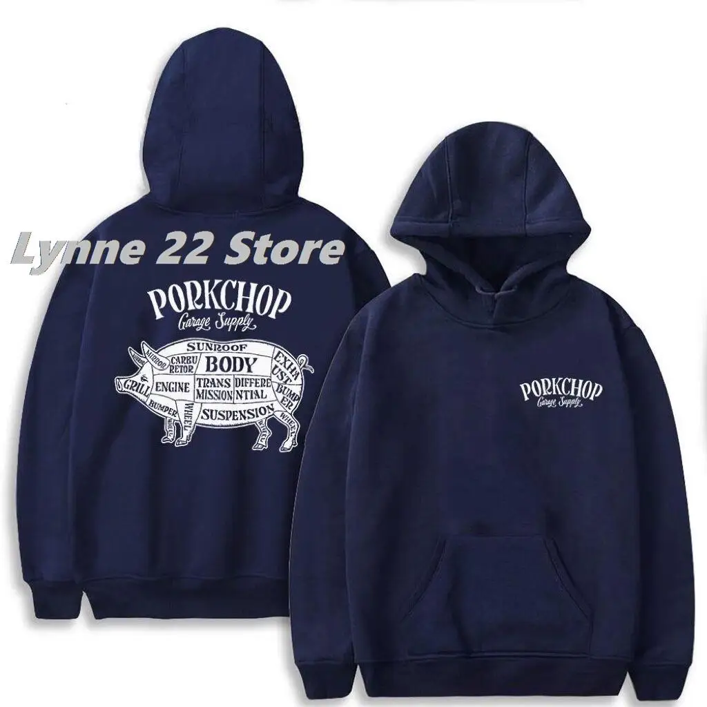 Hoodies for men Porkchop Sweatshirts Rock Roll Spring Ropa Hombre Vintage Motor women Top Hip Hop Kids Cartoon Clothes Sudaderas