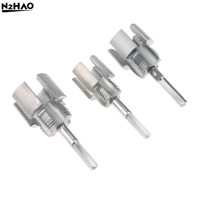 Pipe Thread Cutting Tool Electric Drill Compatible PVC Pipe Inner Outer Hole Threads Opener PVC Thread Maker Tool 1/2" 3/4" Tool