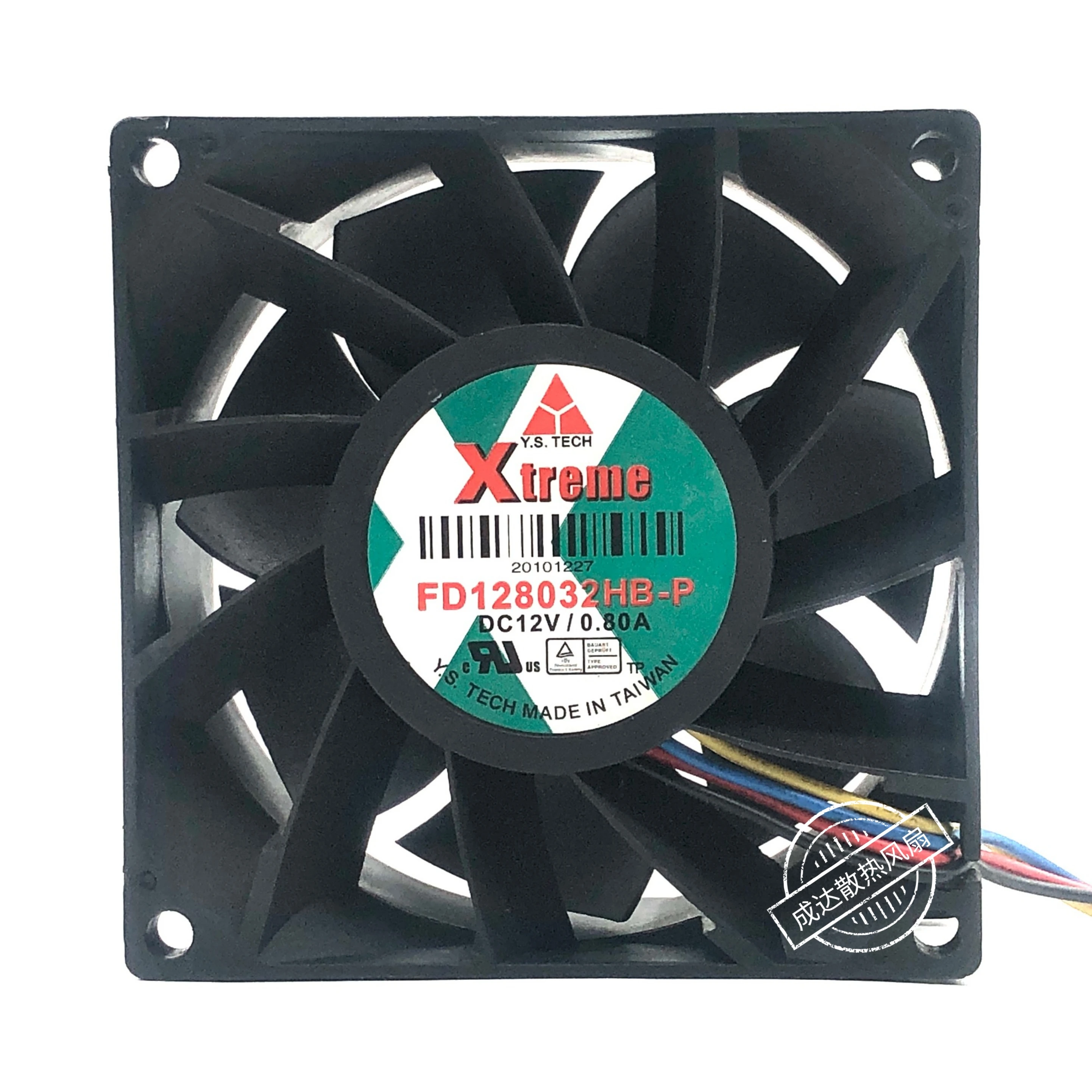 

Y.S TECH FD128032HB-P DC 12 В 0,80 А 80x80x32 мм Серверный охлаждающий вентилятор