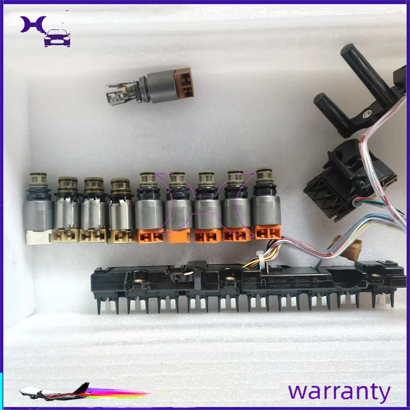 Original  9HP48 ten valves Solenoid With Harness Kit ZF9HP48 For LandRover Range CRV MDX 9‑Speed Auto Transmission Warranty