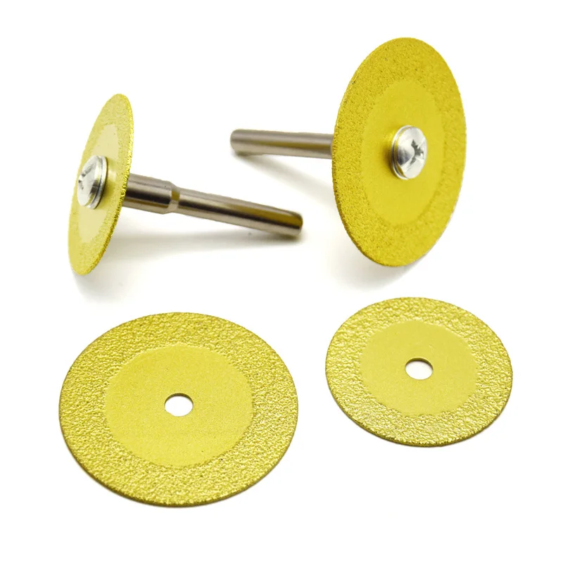 

40/50mm Brazed Diamond Drill Saw Blade Set Marble Jade Ceramic Engraving Blade Cutting Blade Disc Grinder Rotary Tools Sandpaper