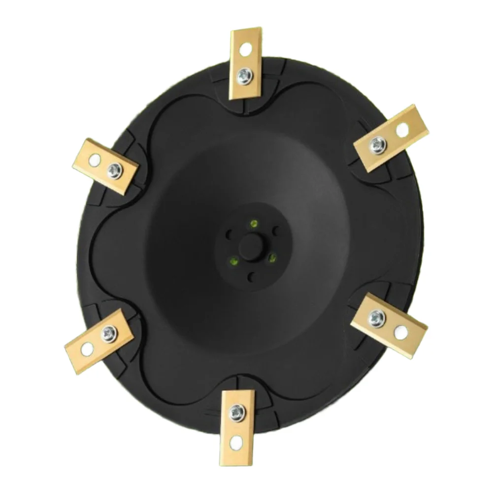 Titanium Blade Replacement Set with 190 mm Disc Plate and Screws for Dreame A1 A1 Pro For Mova Robotic Lawn Mower Models