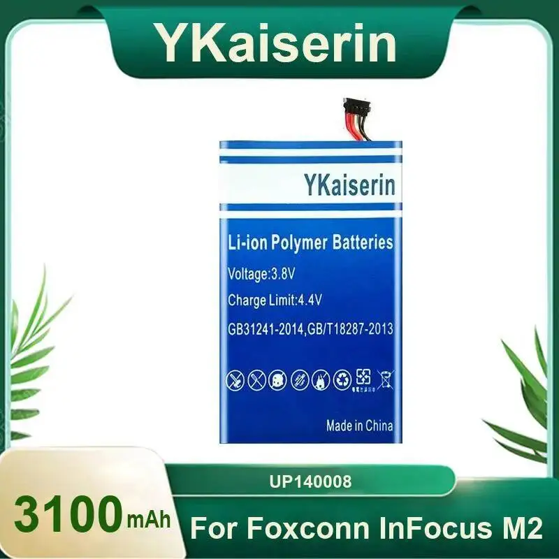 

Replaceable 3100Mah Mobile Phone Battery Safe And Reliable UP140008 For Infocus M2