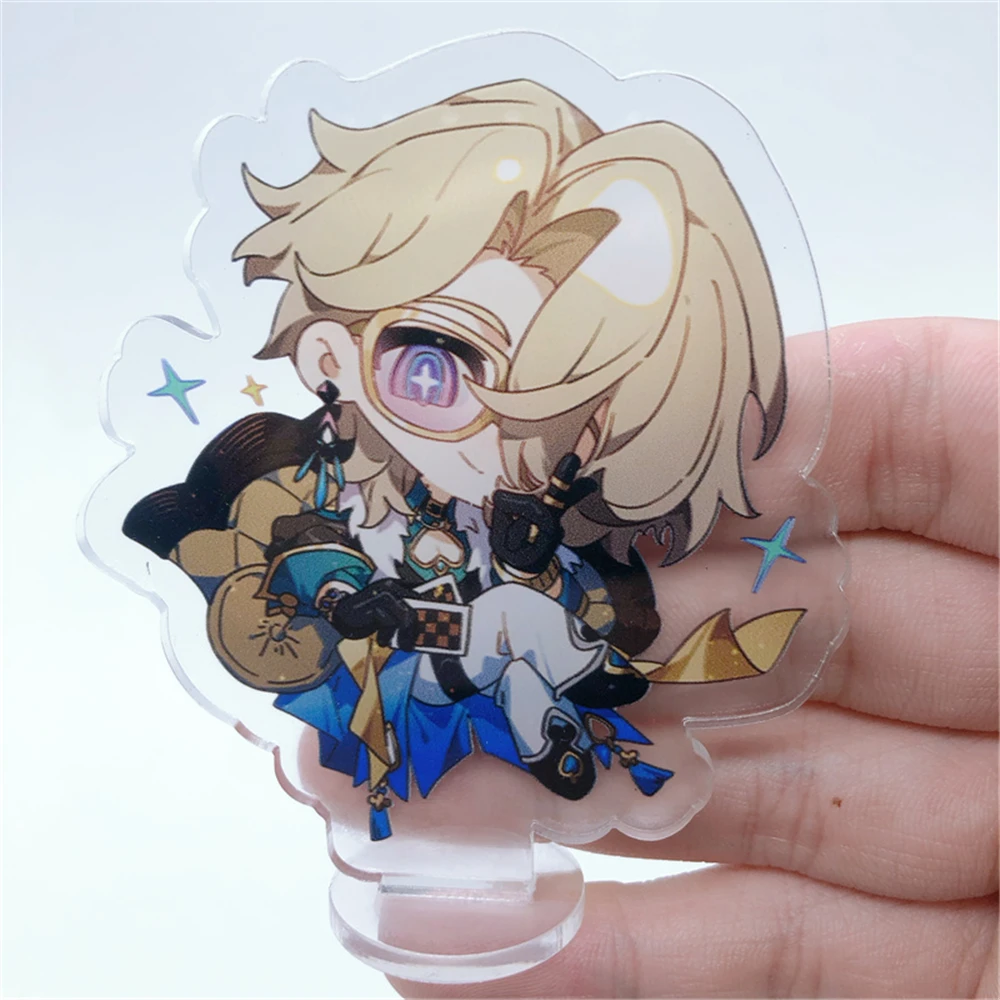 Anime Game Honkai: Star Rail Aventurijn Black Swan Acheron Sunday Sparkle Figuur Cosplay Accessoires Badge Stand Plaat Gift