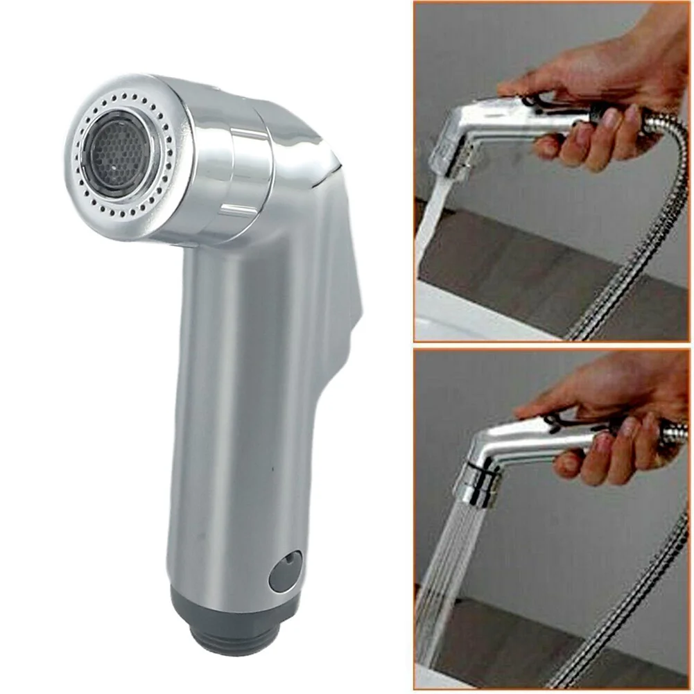 

1pcs Portable Bidet Sprayer 15x7cm Multifunction Rinse Nozzle Toilet Shower Women Bidet Faucet G1/2 Connection Thread