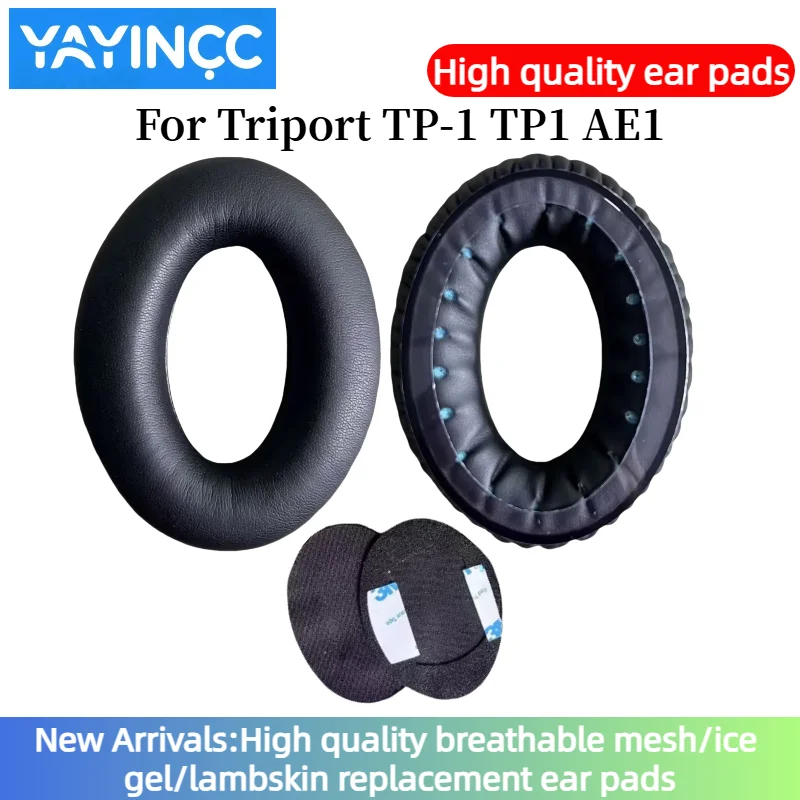 

YAYINCC 1 Pair Replacement memory foam Ear Pads Pillow Cushion Cover For Triport TP-1 TP1 AE1 Headset