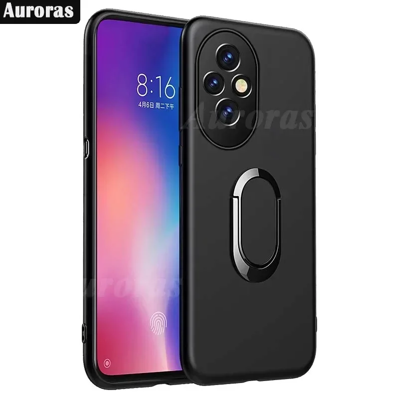 Auroras For Honor 200 Pro Cover Adsorbable Ring Ultra-Thin Silicone Shockproof Soft Shell For Honor 200 Lite 200 pro Case