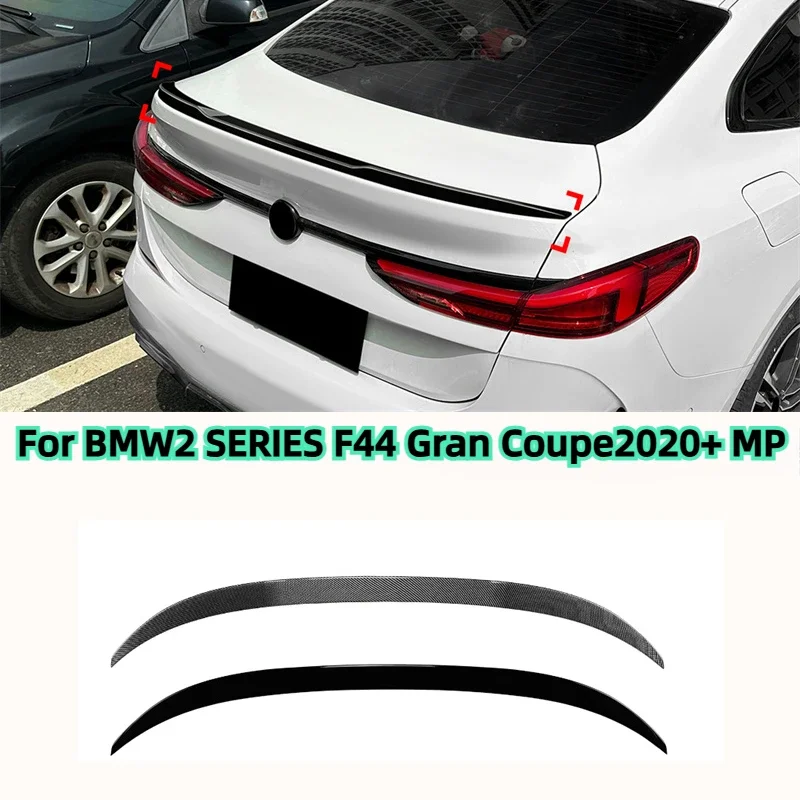 

MP автомобильный задний спойлер, хвостовые крылья для BMW 2 серии F44 Gran Coupe 2020 + верхние плавники, спойлер, внешняя модификация