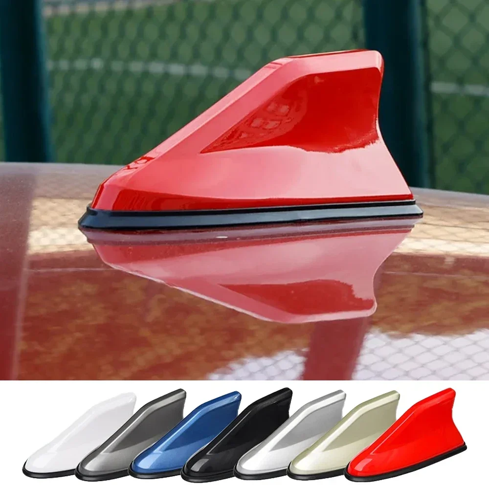 Waterproof Car Radio Shark Fin For MG 3 5 6 7 GT ZS HS RX5 Car Shark Antenna Radio FM Signal Design Aerials Antenna Car Styling