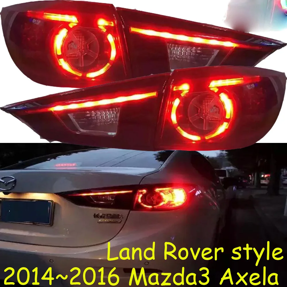 Sedan car for mazda 3 Mazda3 Axela taillight,LED 2014~2016year car accessories fog taillamp for Axela rear lamp