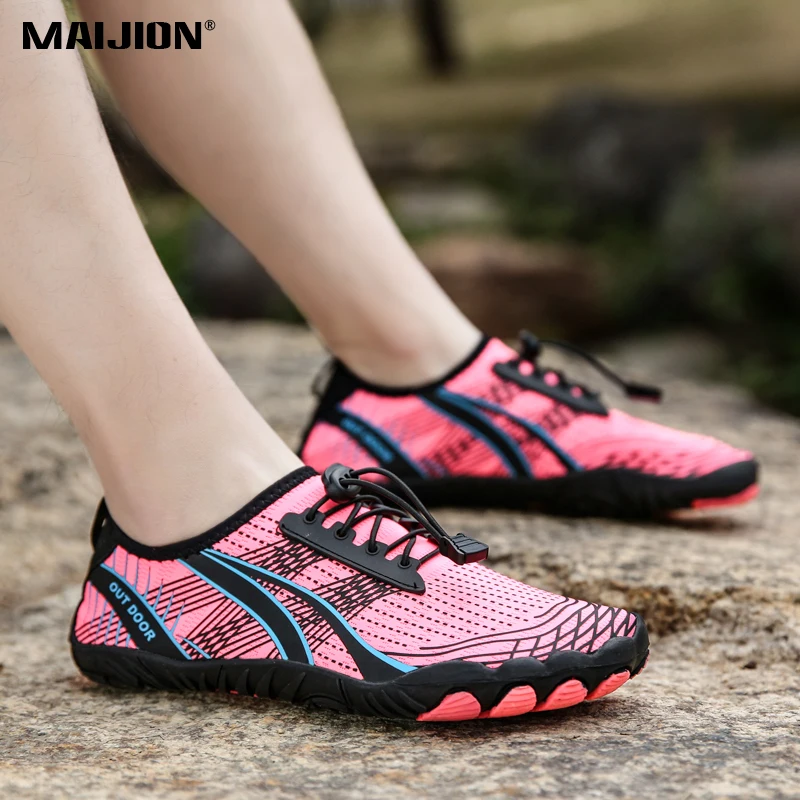 Quick Dry Man Beach Aqua Shoes Breathable Women Barefoot Water Shoes Unisex Wading Sneaker for Swimming Outdoor Surfing Fishing