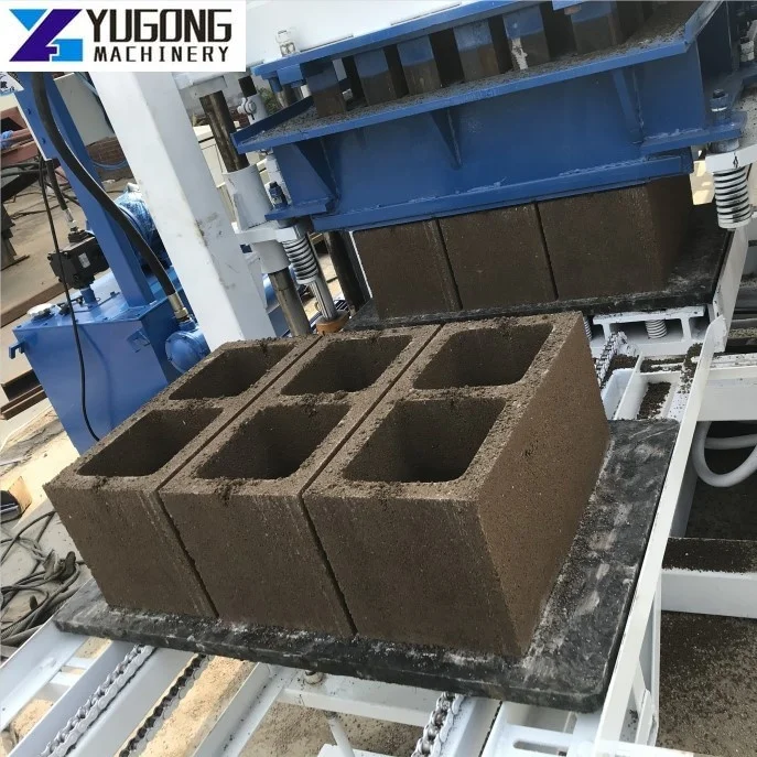 YG Fully Automatic QT4-15s Concrete Cement Paver Laying Road Sand Hollow Brick Maker Block Making Machine Price for Sale