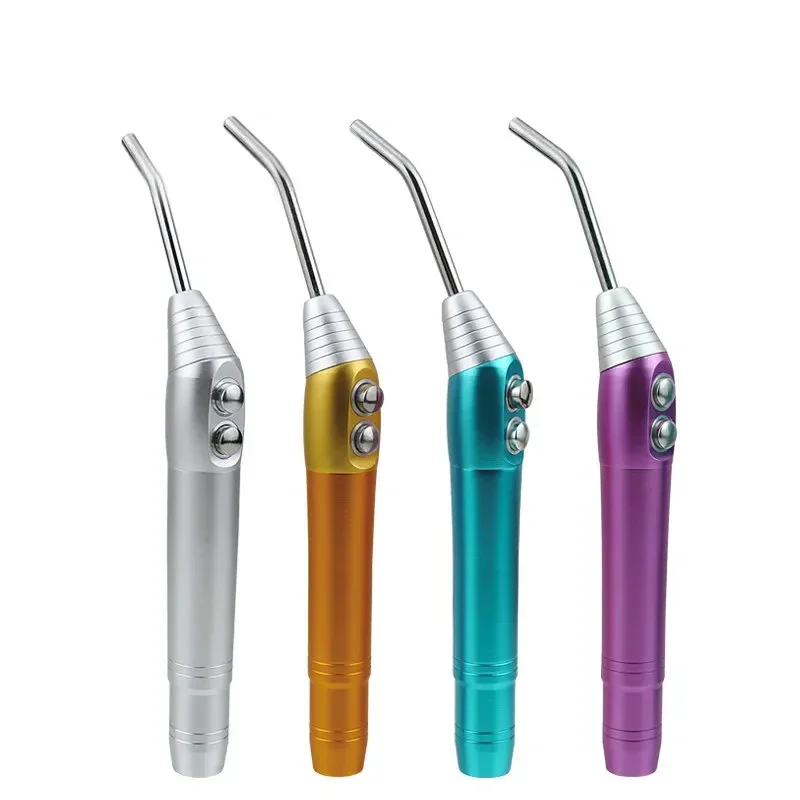 

Versatile Dental 3-Way Syringe Air water & mist Handpiece, 2 Autoclavable Nozzle Tips, Multi-Color Options for Dentist Equipment