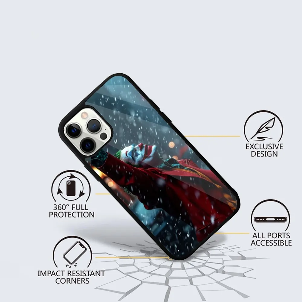 Happy F-Face J-JokerS-S Phone Case For iPhone 16,15,14,13,12,11,Plus,Pro,Max Mini Magsafe Magnetic Wireless Charging