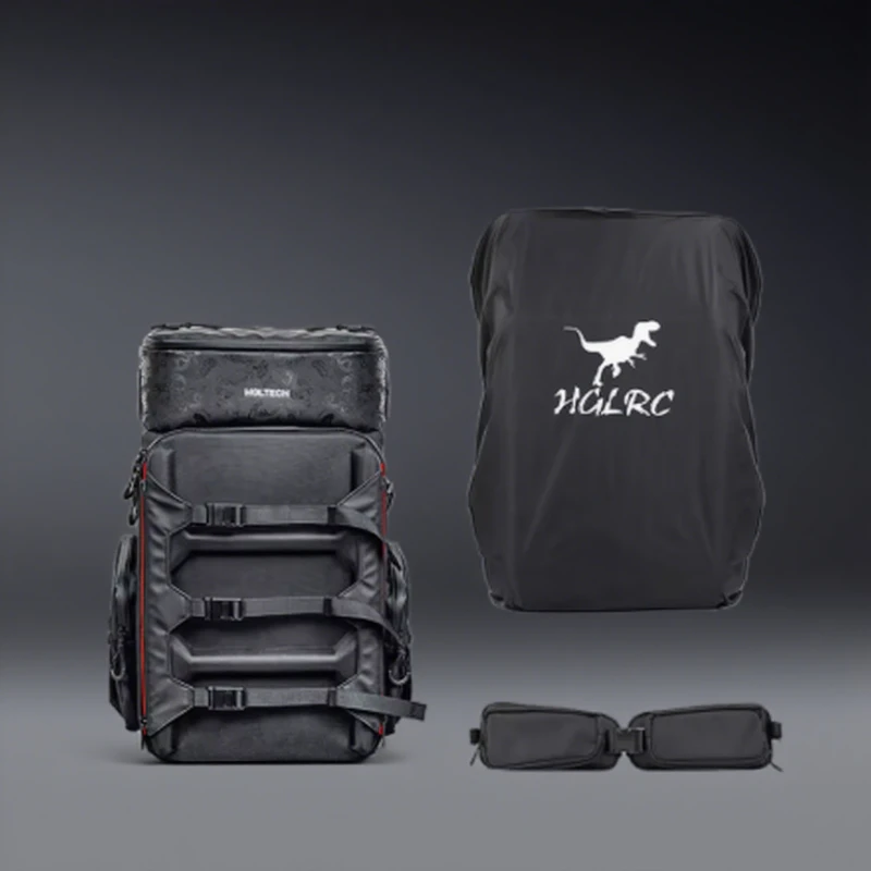 

HGLRC FPV Backpack 50*35*24cm Waterproof Splash-Proof Fabric for RC FPV Freestyle Drones Outdoor Bag