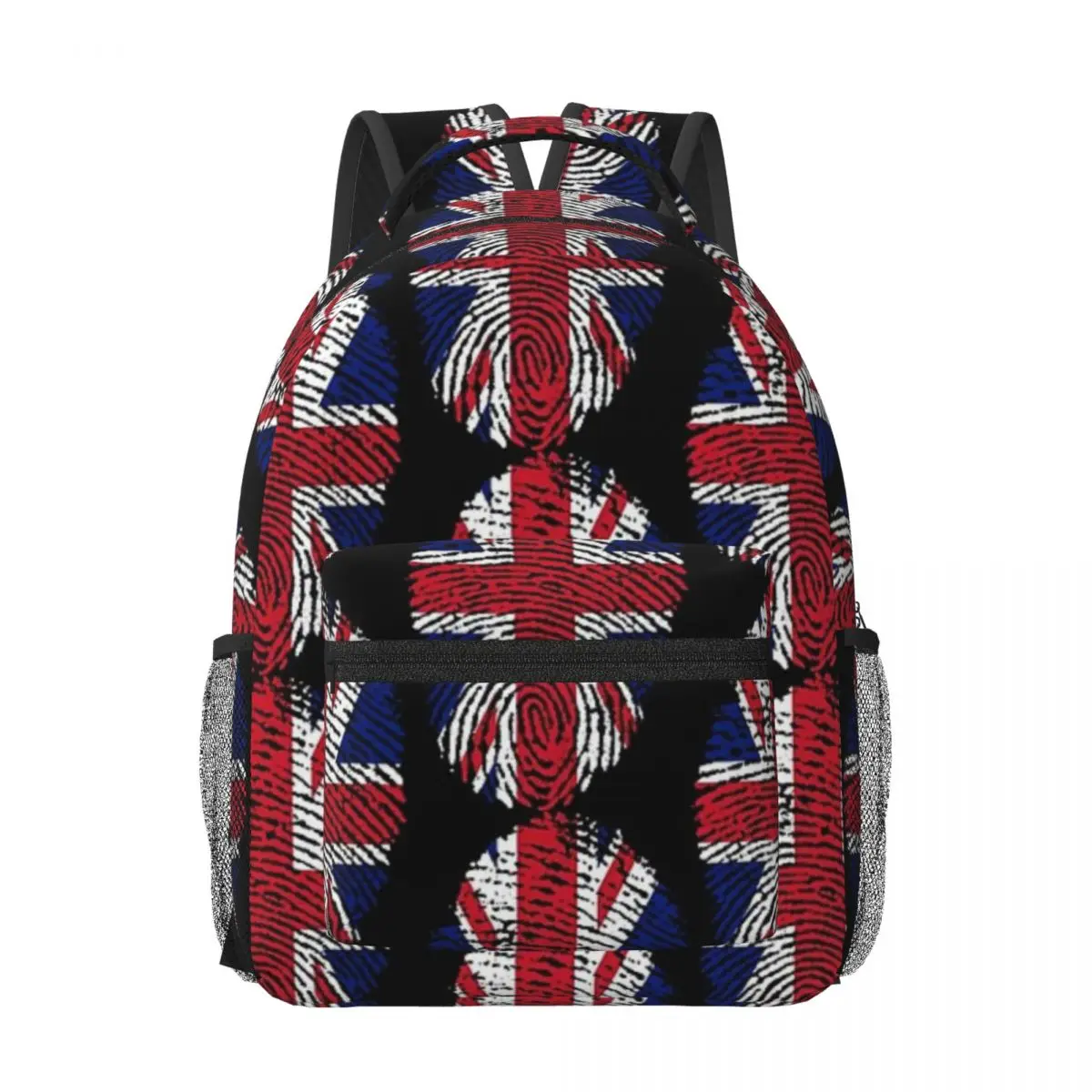 

Женские рюкзаки с британским флагом Юнион Джек, сумка для книг для мальчиков и девочек, повседневные детские школьные сумки, портативный рюкзак для ноутбука, сумка на плечо