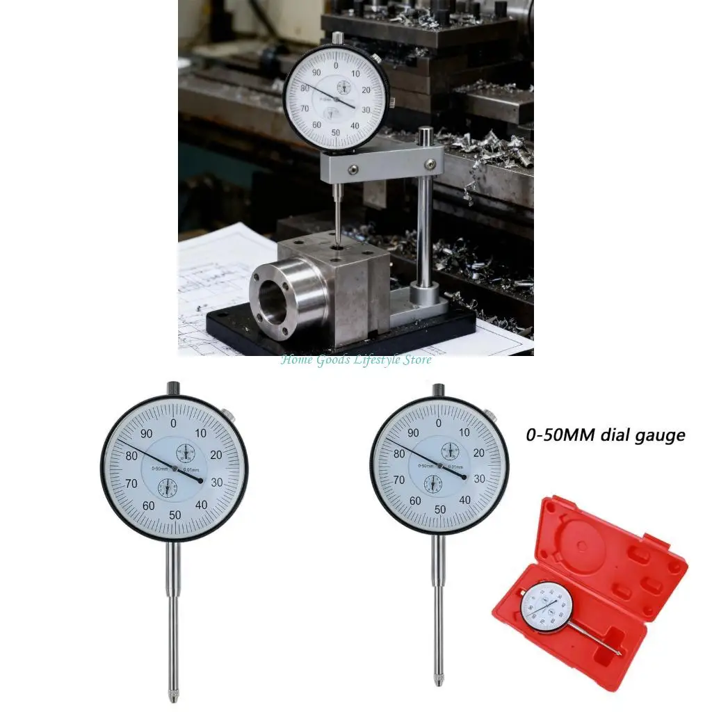 E74E Multifunction Mechanical Face Gauges User Friendly Suitable for Various Mounts
