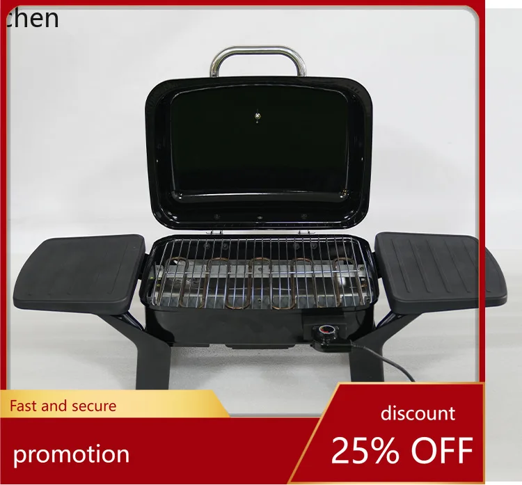 

HXL Smokeless BBQ Electric Stove Handheld Portable Outdoor Electric Grill