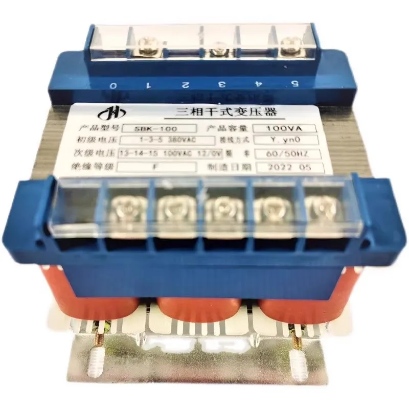ybian – analiza i ocena transformatora trójfazowego SBK-100VA 380V/100V