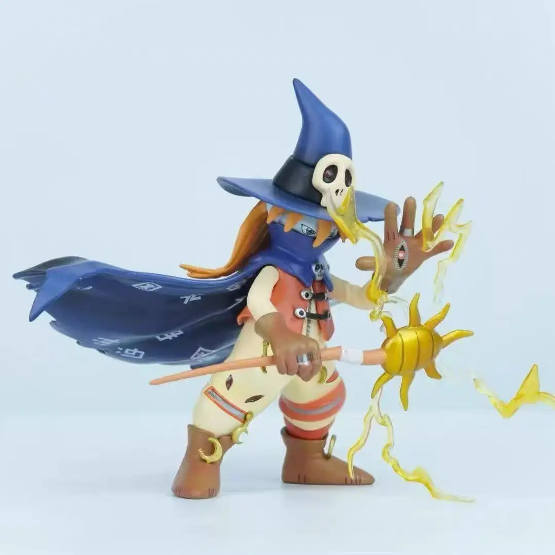 11cm digimon aventura wizardmon tailmon figura anime parceiro estátua ornamento de mesa modelo colecionável presente aniversário natal