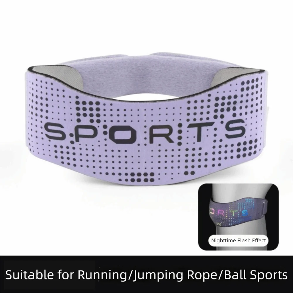 Patella Protector Sports Patella Brace Non-Slip Shock-absorbing Knee Support Pad Reflective Extra Thick Knee Strap Volleyball