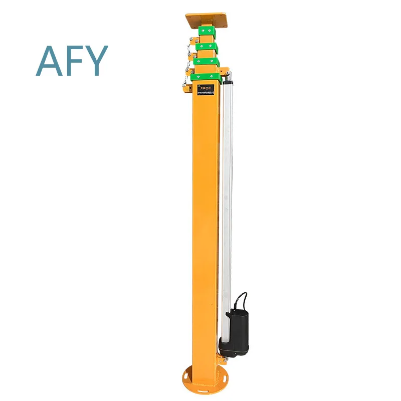 Pneumatic Aluminum Alloy Telescopic Mast for Mobile Telecommunications Tower Antenna Pole for Manual Electric Expansion