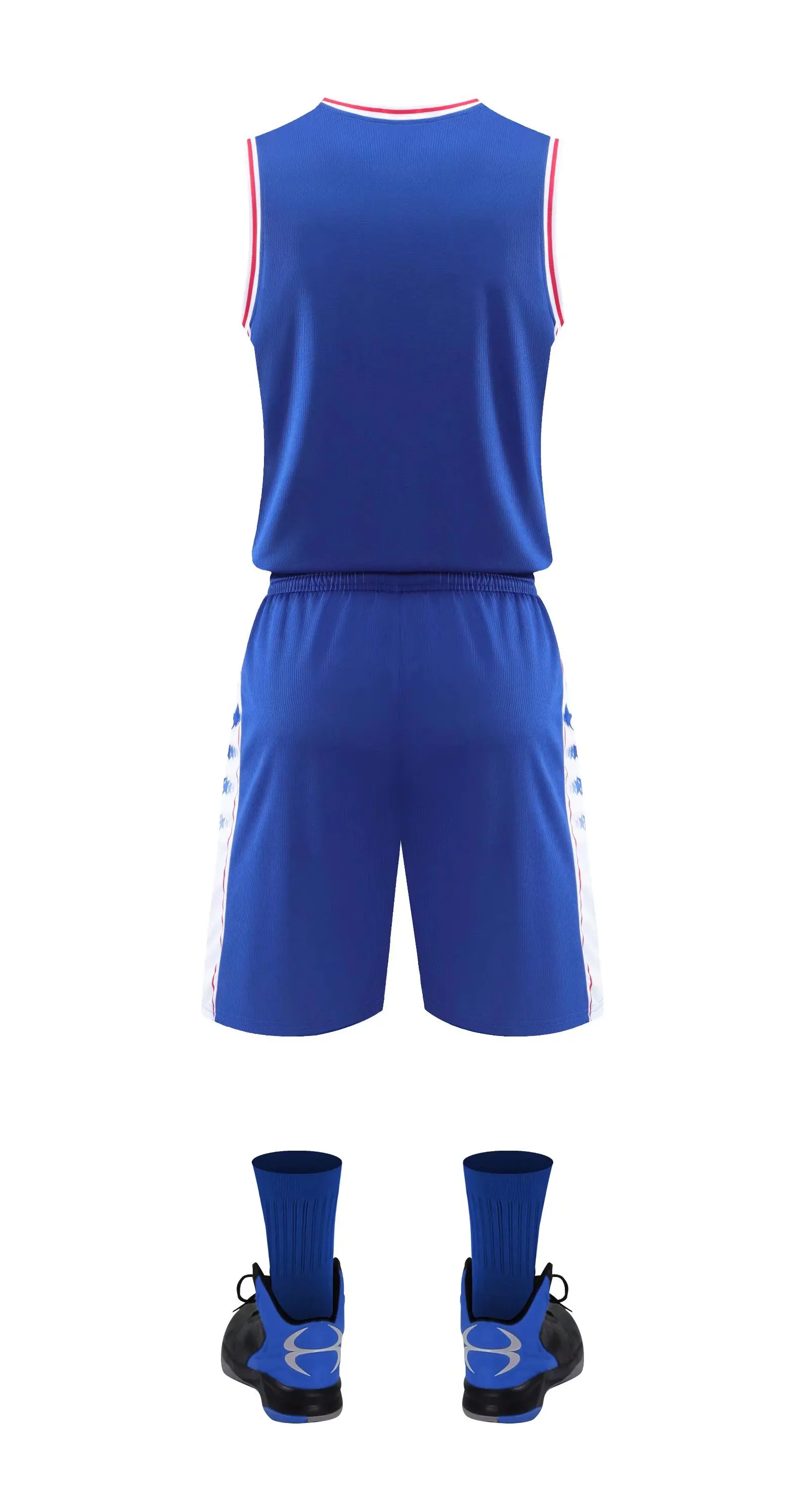 High Quality New Sale 2023 Customized Logo Breathable Quick Dry Sports Clothes Set Fitness Loose Basketball Jersey