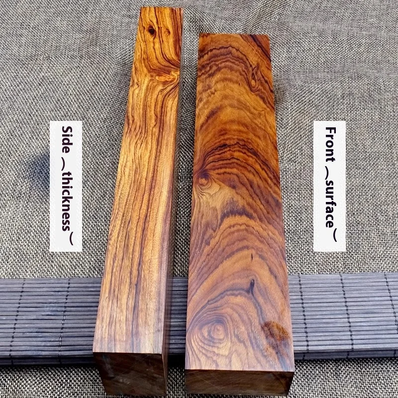 خشب الورد الأفريقي عالي الكثافة مصنوع يدويًا مواد نحت الخشب الصلب الحلي اليدوية صنع أنماط الخشب الجميلة