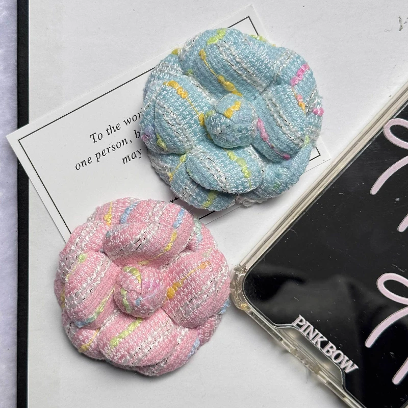 

New Arrival Fabric Camellia Brooch Elegant Flower Corsage Wedding Party Pins Luxulry Jewelry Brooches for Women Accessories