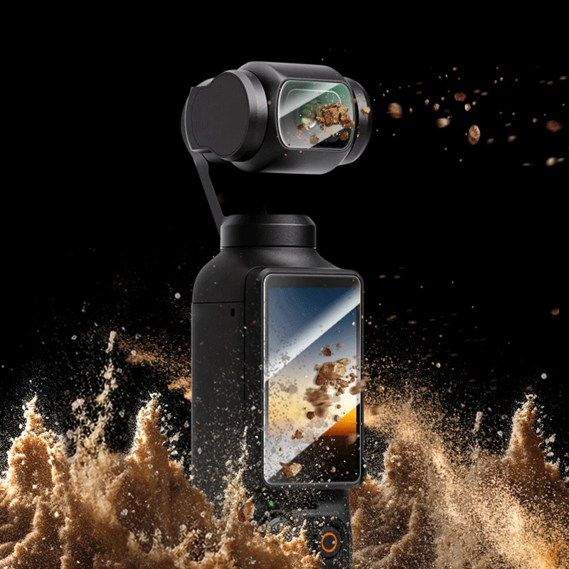 Film de protection d'écran d'objectif pour caméra à cardan, verre HD du Guatemala, accessoires DJI Osmo Pocket 3, 2 pièces