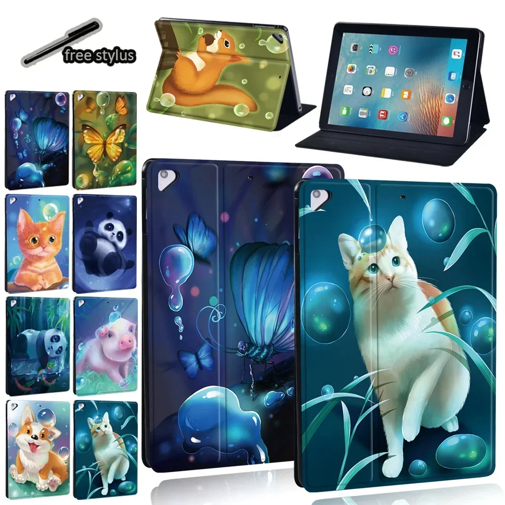 

Tablet Case for Apple IPad Air 4 10.9 Inch/ Air 3 10.5 Inch/Air 1/Air 2 9.7"inch New Drop Resistance Cover Case+ Free Stylus