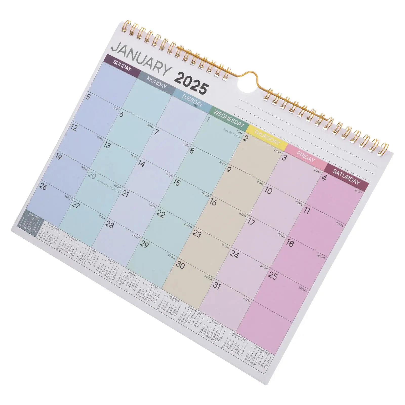 

2025 Calendar Office Supplies for Women Electronic Monthly Wall Paper Home Accessory