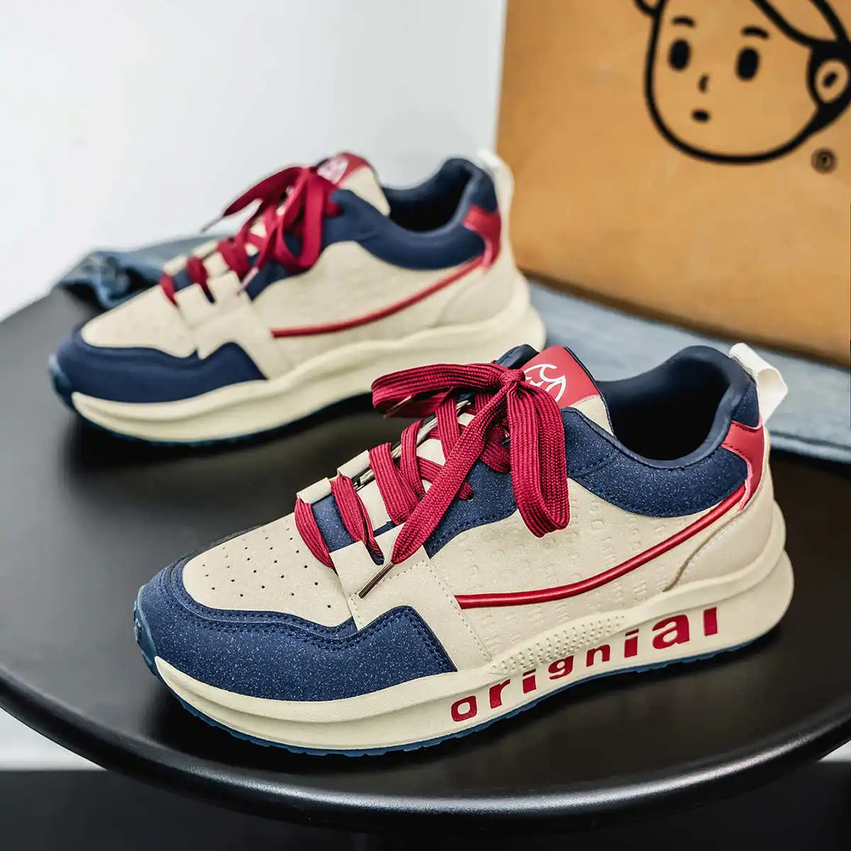 Playform Platforme Low Cut Boots Men Fashion Sneakers Shoes Sneakers Men's High Cut Sport Fit Buy Teniss Resell