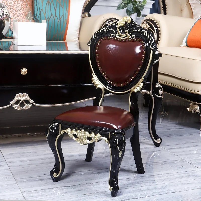 Luxury Vanity Mobile Dresser Dining Chairs Relaxing Designer Outdoor Gamer Cafe Dining Chairs Design Throne 식탁의자 Home Furniture