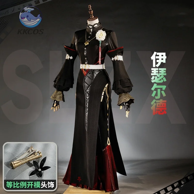 

Game ZZZ Zenless Zone Zero Iseld Anime Cosplay Costume Halloween Christmas Festival Party Women Comic Con Dress Clothing KKCos