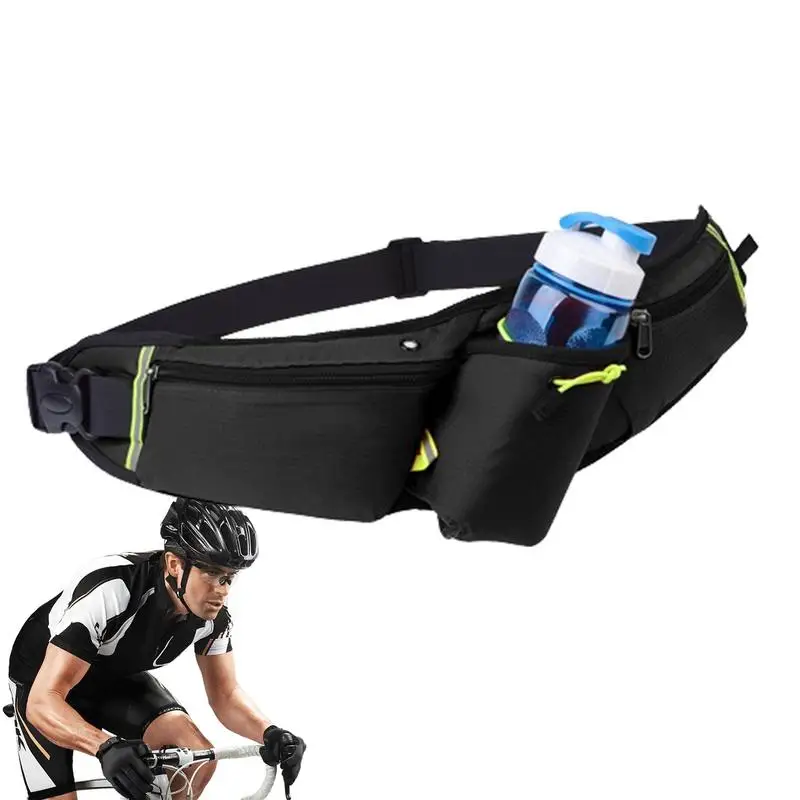 Riñonera deportiva Unisex, bolsa de nailon para colgar en la cadera, botella de agua, correr, escalada, dinero, teléfono móvil, motocicleta, novedad