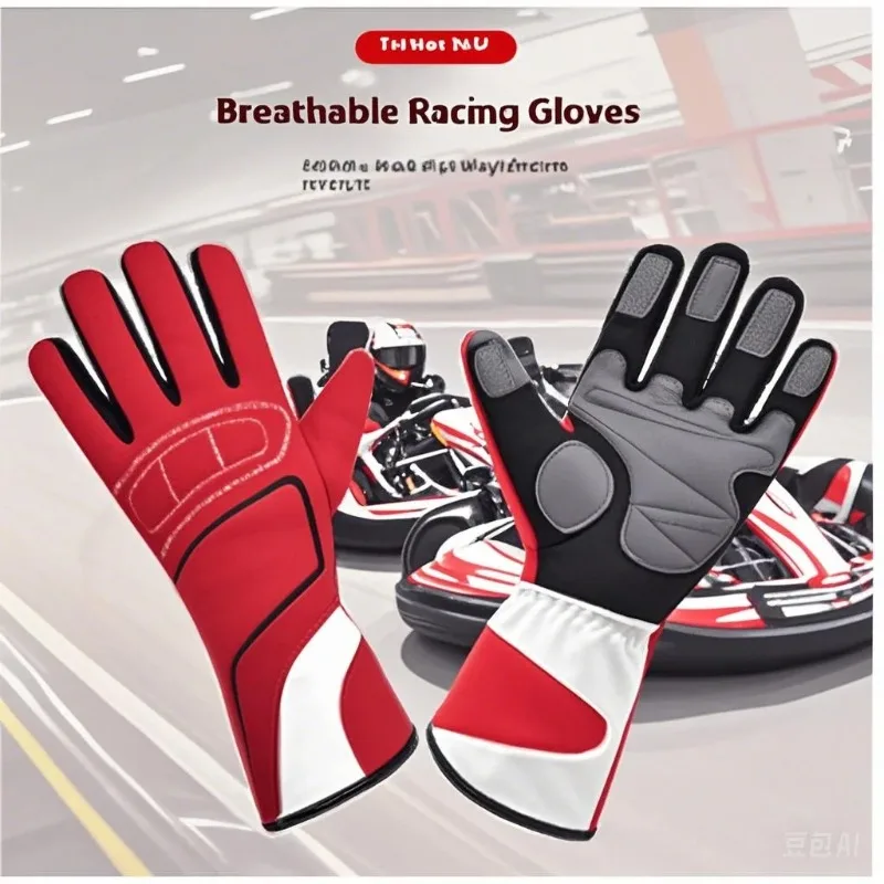 

Kart gloves special riding equipment children adult racing training racing anti-slip gloves motocross gloves guantes