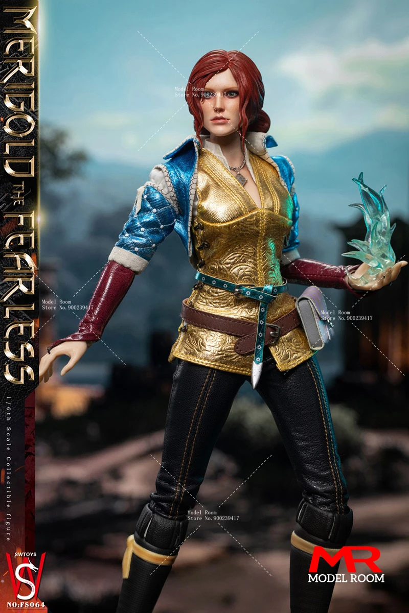 2024 Q4 SWTOYS FS064 1/6 Triss Merigold Action Figure 12'' Female Soldier Figurine Full Set Collectible Model Toy