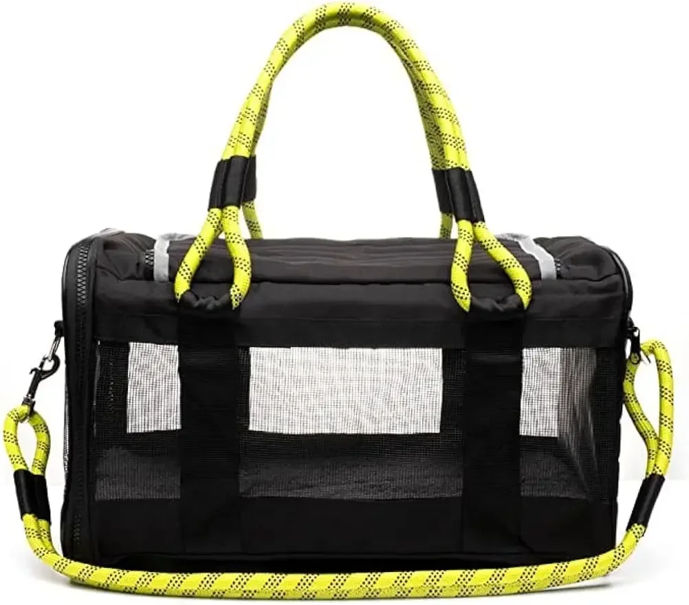 ROVERLUND Airline-Compliant Pet Carrier | Includes Leash | Suitable for Pets up to 25lbs