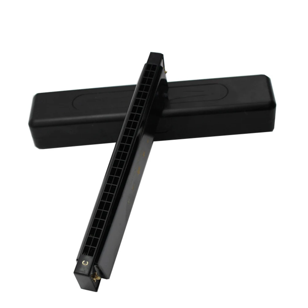 

24 Hole Harmonica Diatonic Toy Tremolo Sound Quality Plastic Design Kids Gift Beginner Instrument Musical