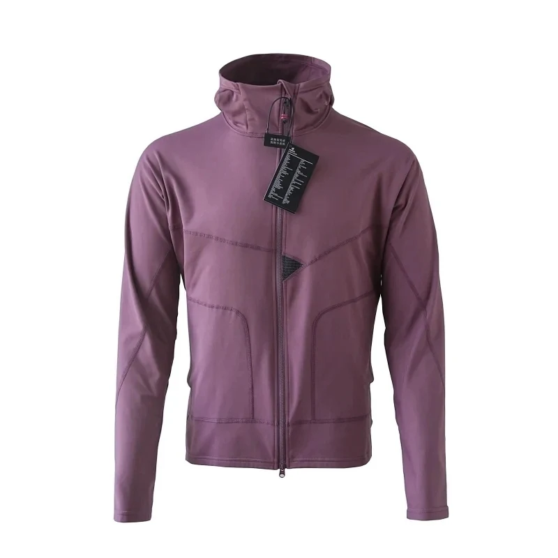 

Легкая куртка на молнии с капюшоном, повседневная одежда для бега на открытом воздухе, тренировочная одежда для мужчин и женщин, весна-осень