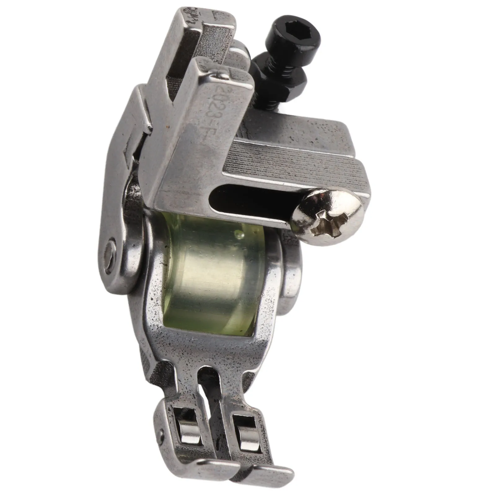 Sewing Machine Presser Foot Stainless Steel Roller Presser Foot Easy To Install Compact Structure Rubber Wheel for Replacement