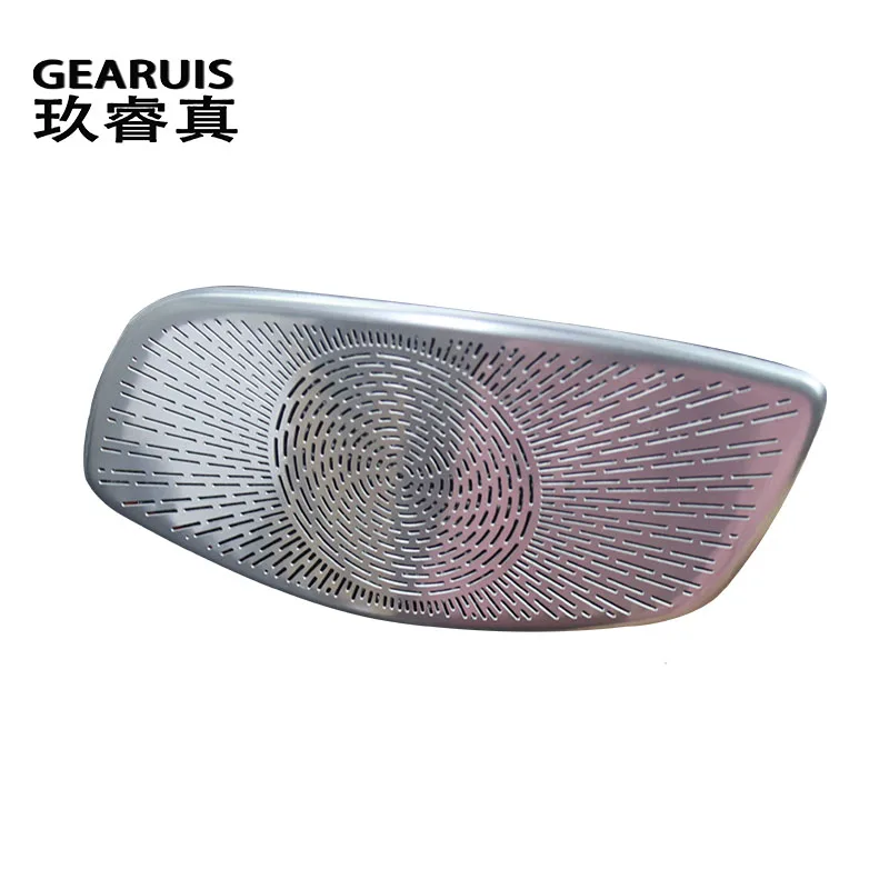 For Audi A1 S1 8X 2011-2018 Car Door handle Panel Loudspeaker Sound Pad Stereo Audio Speaker Cover Sticker Trim Auto Accessories