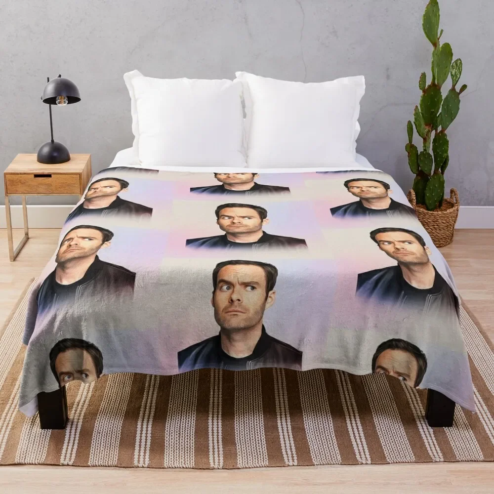 

Bill Hader Throw Blanket Cute Camping Designers Blankets