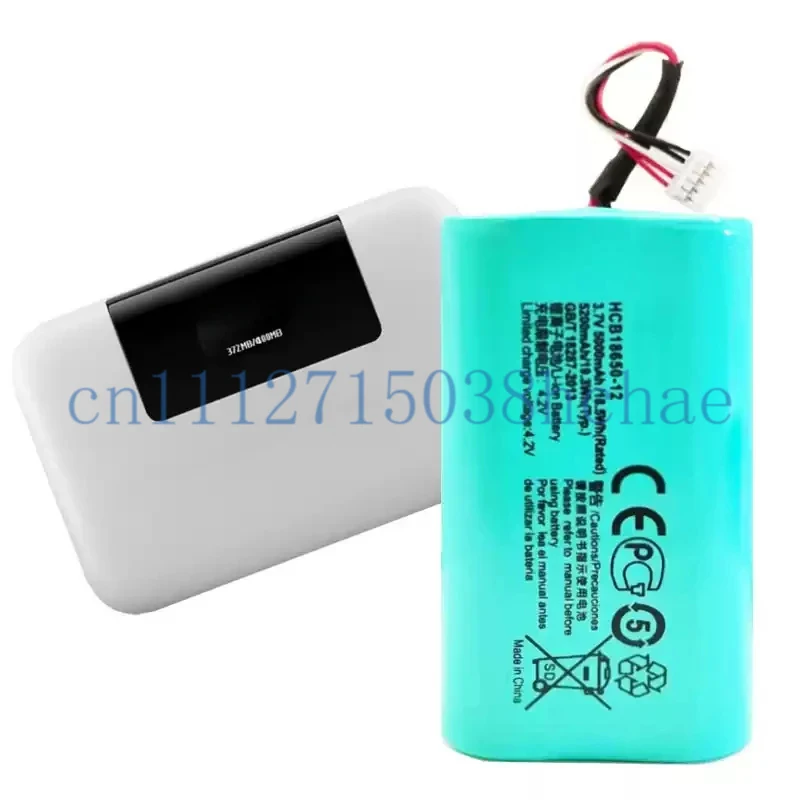 HCB18650-12 is suitable for Huawei E5770S-923  E5730  E5730 4G portable WiFi batteries.
