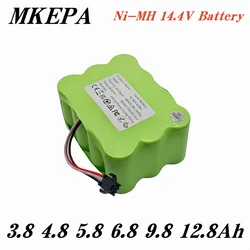 14.4V Ni-Mh SC Rechargeable battery 3800mAh lpega for KV8 XR210 XR510 XR210A XR210B XR510B XR510C Vacuum Cleaner Sweeping Robot
