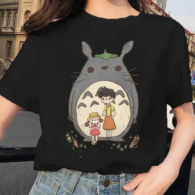 

Hot Sale My Neighbor Chinchilla T-Shirt Top Summer Ladies T-Shirt Aesthetic Clothing Y2k Top Harajuku Fashion Personality