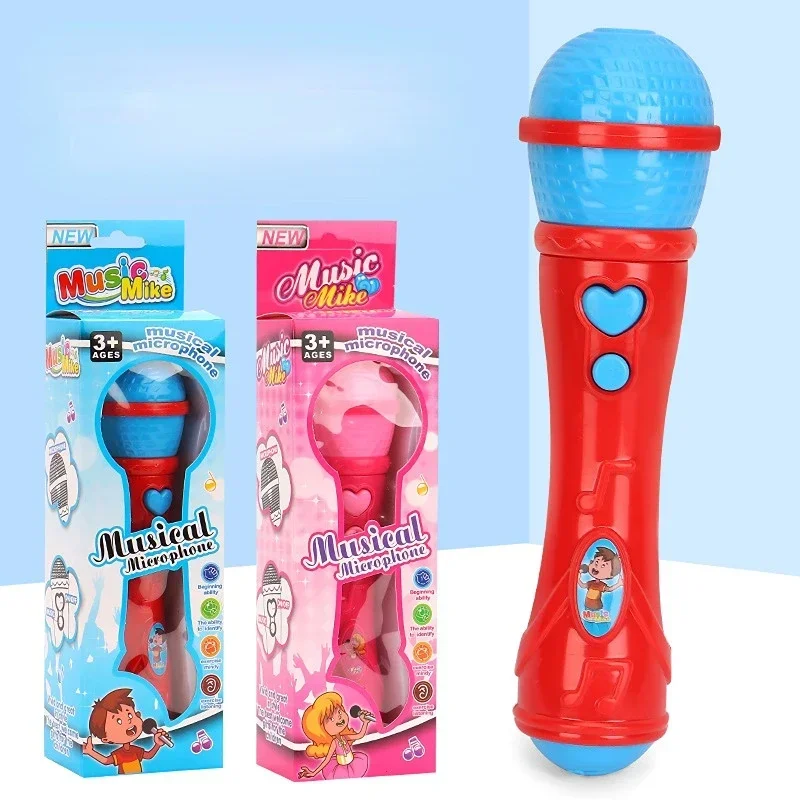 Children Microphone Simulation Sound Amplifier Microphone Early Education Enlightenment Singing Music Toy Microphone