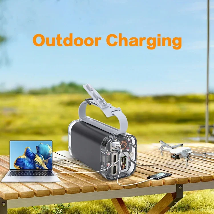 Mini And Convenient Portable Power Bank Battery Comes With LED Camping Light