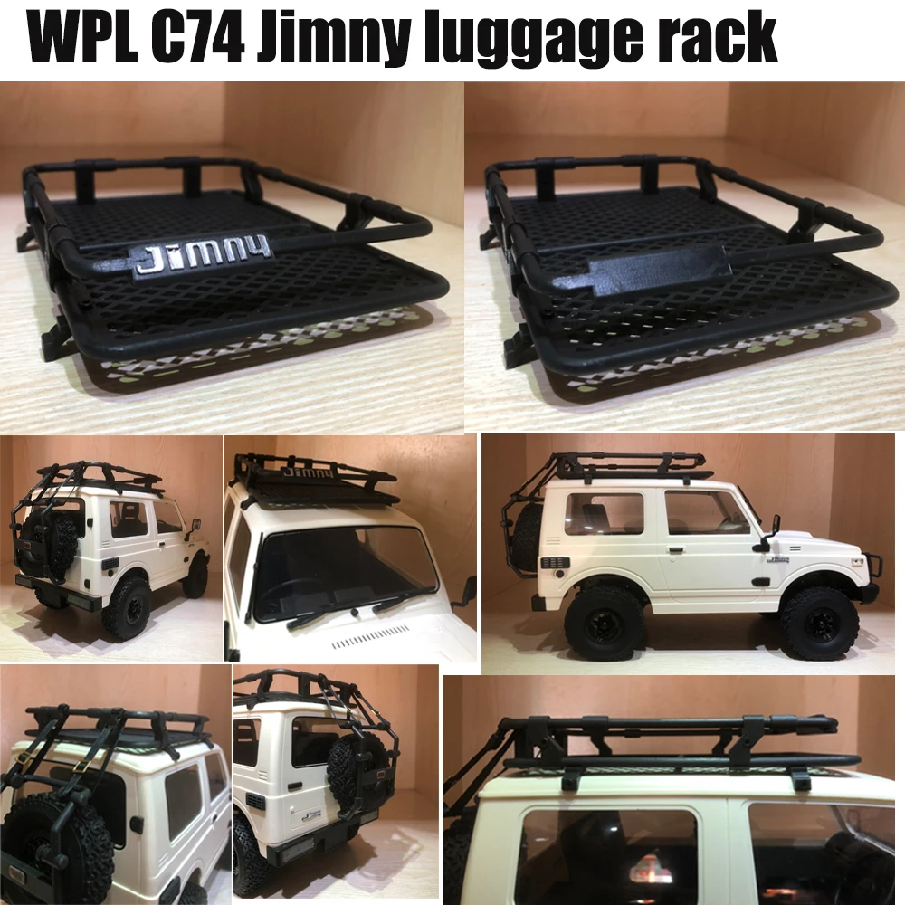 

Багажник для внедорожника WPL C74 Jimny 0086 Naughty Dragon C74